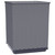 vidaXL Planters 2 pcs Dark Gray 11.8"x11.8"x14.6" Polypropylene