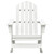vidaXL Patio Rocking Chair Wood White