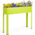 Metal Raised Garden Bed with Legs and Drainage Hole-40 x 11 x 31.5 inches