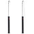 Garden Solar Shower Black 84.6" 2.1 gal