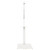 vidaXL Garden Shower White Wood