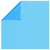 vidaXL Rectangular Pool Cover 236.2"x157.5" PE Blue