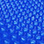 Floating Round PE Solar Pool Film 98.4" Blue