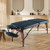 Portable Folding Massage Table with Carrying Case-Navy - Color: Navy