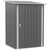 Outsunny 3.3' x 3.4' Outdoor Storage Shed, Galvanized Metal Utility Garden Tool House, 2 Vents and 