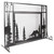 44 x 33 Inch Fireplace Screen, Metal Fireplace Screen with Single Door, Baby Safe Spark Guard Prote