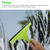3X Glass Window Wiper Cleaner Squeegee Shower Screen Mirror Home Car Blade Brush Simple Green Car G