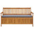 vidaXL Patio Storage Bench with Cushion 58.3" Solid Acacia Wood