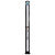 vidaXL Outdoor Solar Shower with Shower Head and Faucet 10.6 gal