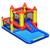 Inflatable Water Slide Castle Kids Bounce House with 480W Blower - Color: Multicolor