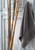 Linen Bath Towel Set 3 Pieces Soft and Absorbent;  Premium Quality 100% Cotton 1 Bath Towel 1 Hand 