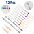 Stainless Steel Roasting Sticks Set 31.9in Extendable Telescoping Marshmallow Hot Dog Fork Skewers 
