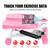 Hiii Brand, Stepper, 3 In 1, With Pull Rope, Carpet, Counter, Lever Hydraulic Structure, Wider And 