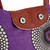 BiggFashion Purple Patterned Foldable Bag