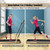 2-in-1 Folding Treadmill with Remote Control and LED Display-Golden - Color: Golden