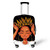 Color: J, Size: M - Nopersonality African Art Girl Travel Accessories Luggage Cover Suitcase Protec