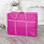 Color: Rose Red, Size: M - Waterproof storage snakeskin bag