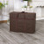 Color: Coffee, Size: M - Waterproof storage snakeskin bag