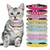 Super Shining Diamond Rhinestone Cat Collar Puppy Baby Dog Cat Collar Leather Strap Kitten Accessor