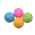 Fashion Natural Rubber Ball Pet Toy Cute Hollow Footprint Training Elastic Durable Chew Play Ball T