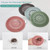 Round Silicone Drain Hair Catcher Drain Cover Hair Trap Kitchen Sink Strainer Bathroom Shower Bath 