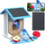 Smart Bird Feeder with Camera,Solar-Powered WiFi 4MP Live Camera,AI Identify Bird Species Auto Capt