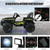 12V Kids Ride-on Jeep Car with 2.4 G Remote Control-Black & Green - Color: Black & Green