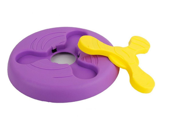 Pet Flying Disc Toy Dog Flying Frisbee Flying Saucer Indestructible Training Toy Interactive Toy Ou