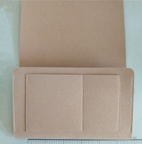 Color: Khaki2pcs - Bed Storage Bag with Pocket Felt Bedside Hanger Table Sofa Bedroom Mattress Beds