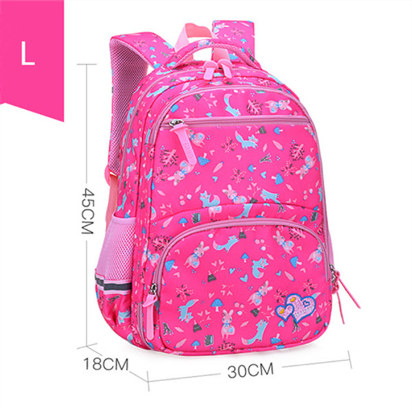 Color: Rose Red, Size: L - Sweet And Lovely Light Leisure Backpack