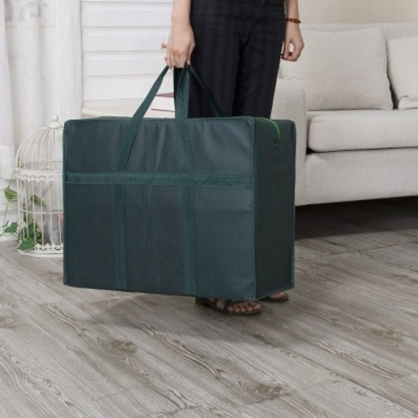 Color: Green, Size: L - Waterproof storage snakeskin bag