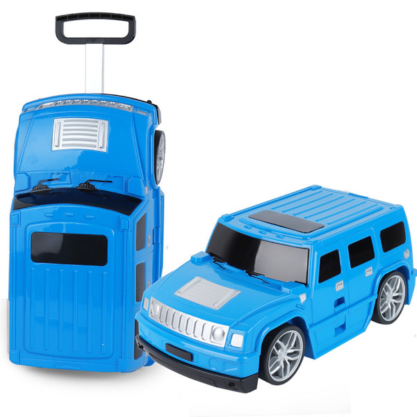 Color: 3703 Blue - Children's Remote-control Automobile Suitcase