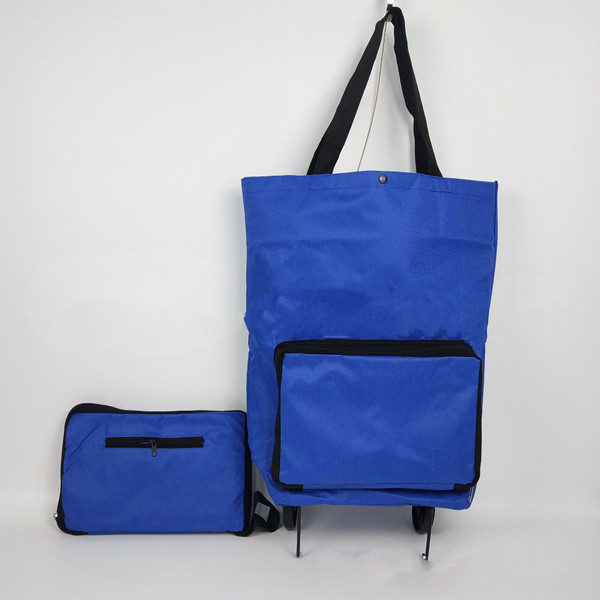 Color: Blue - 3 in 1 Heavy Duty Shopping Cart