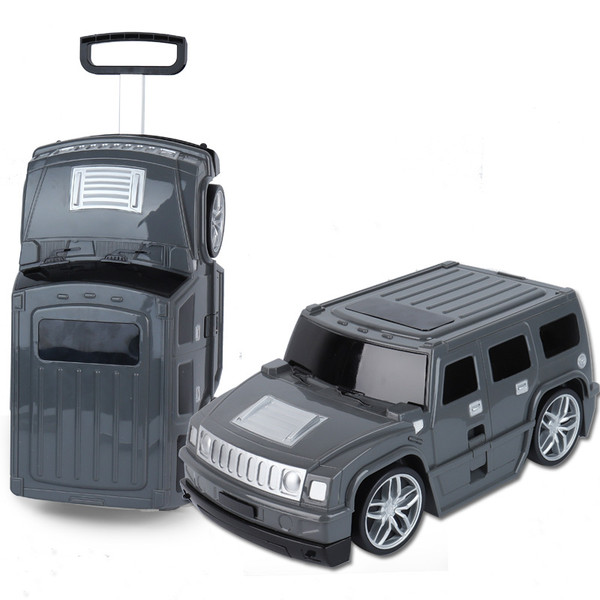 Color: 3703 Gray - Children's Remote-control Automobile Suitcase