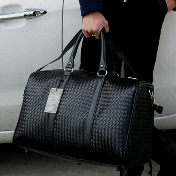 Color: Black - Hand bag, shoulder bag, men and women, luggage bag