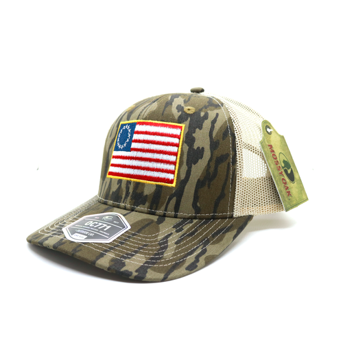 Lox and Company - Betsy Ross Bottomland Camo Snapbax Hat