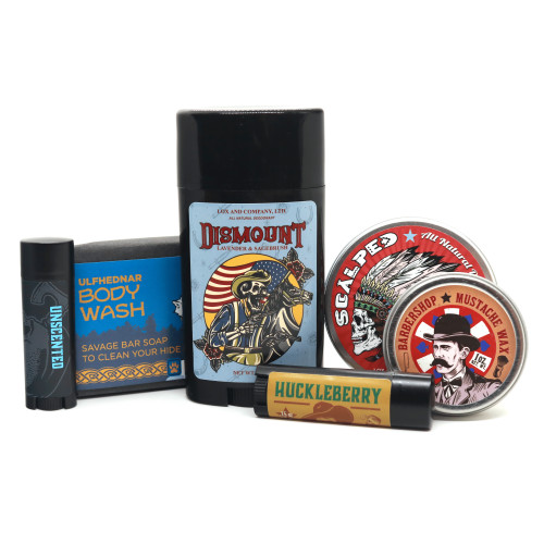 Lox and Company Mustache March Kit