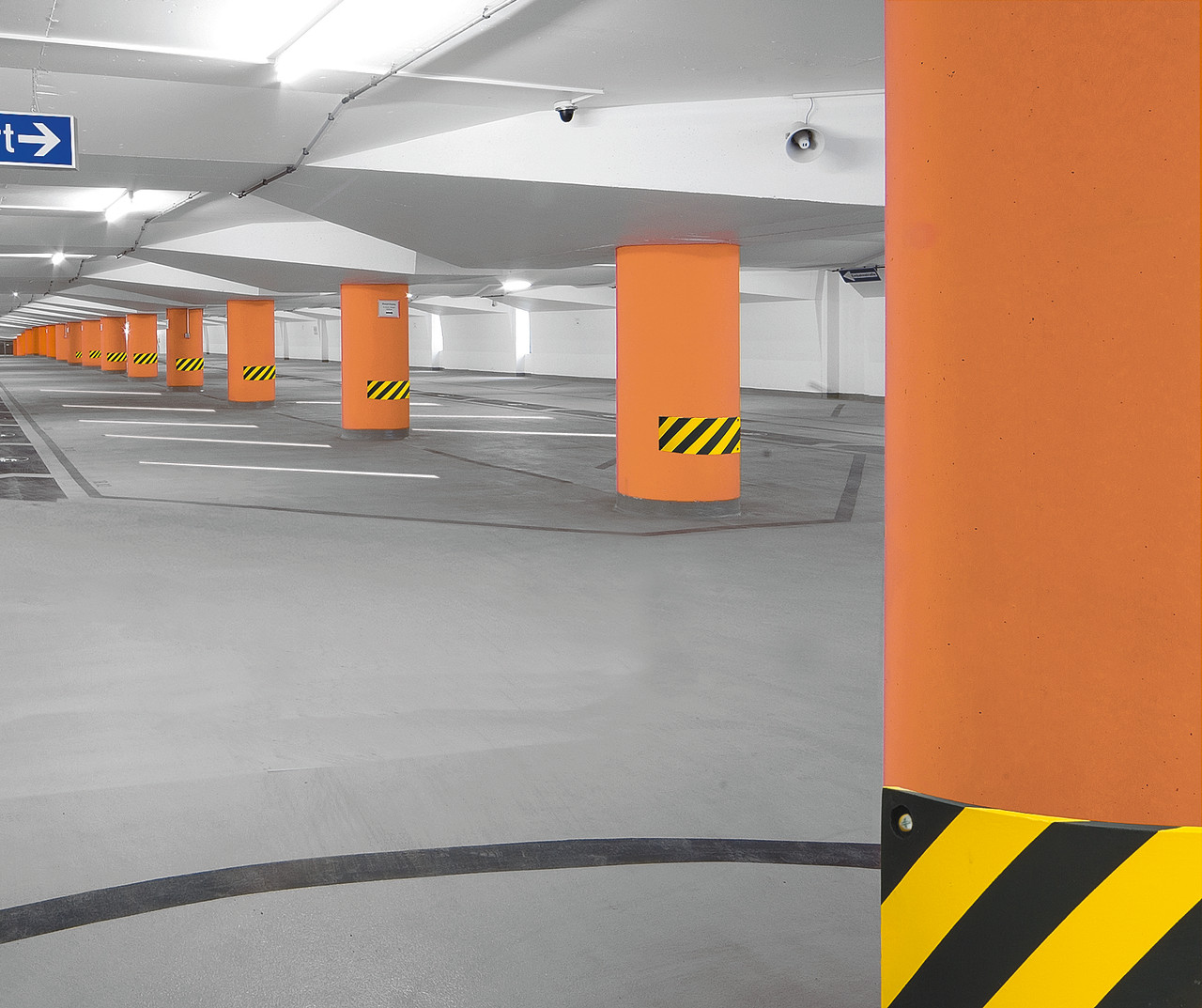 Foam Column Protection Pads - Round Columns | GTSE
