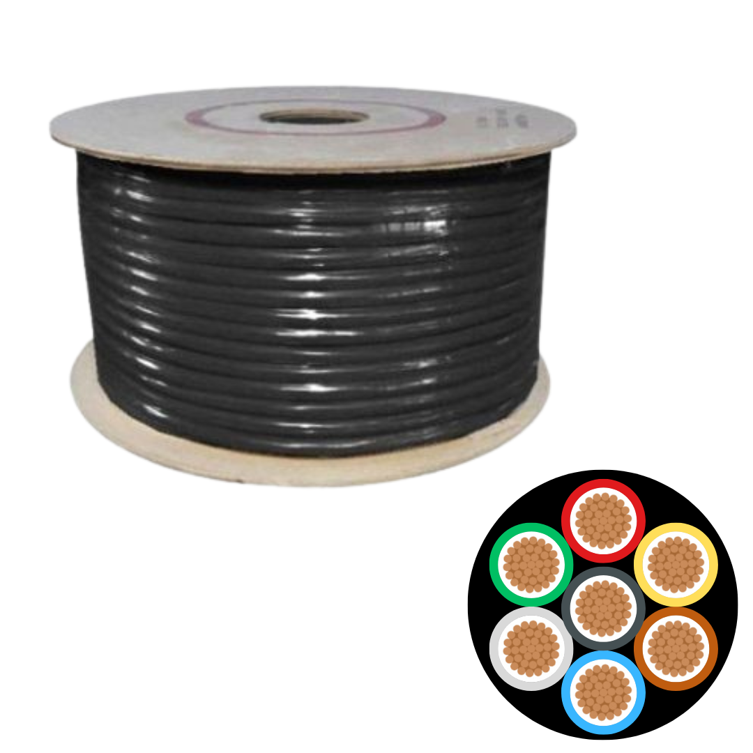Automotive 7-Core Cable (6x14, 1x28) - 30m - GTSE