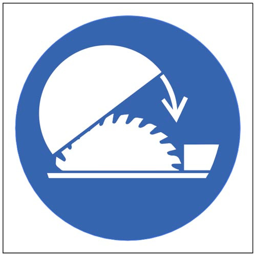 Adjustable Guards Symbol - Safety Sign - GTSE UK
