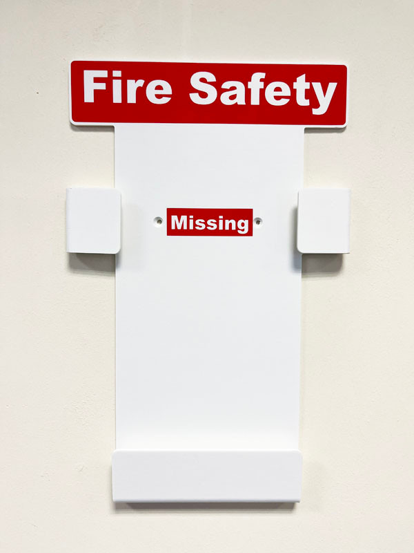 Fire Safety Log Book Holder (Empty)