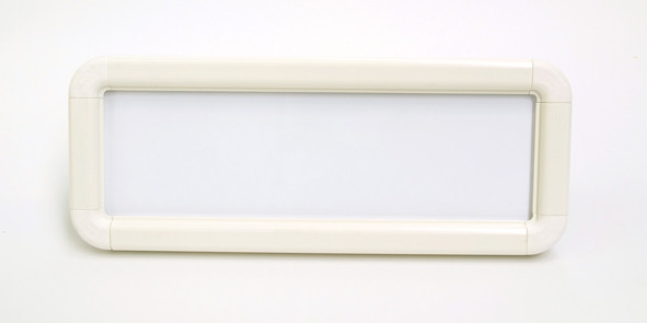 Suspended Frame 300X100mm White C/W Kit