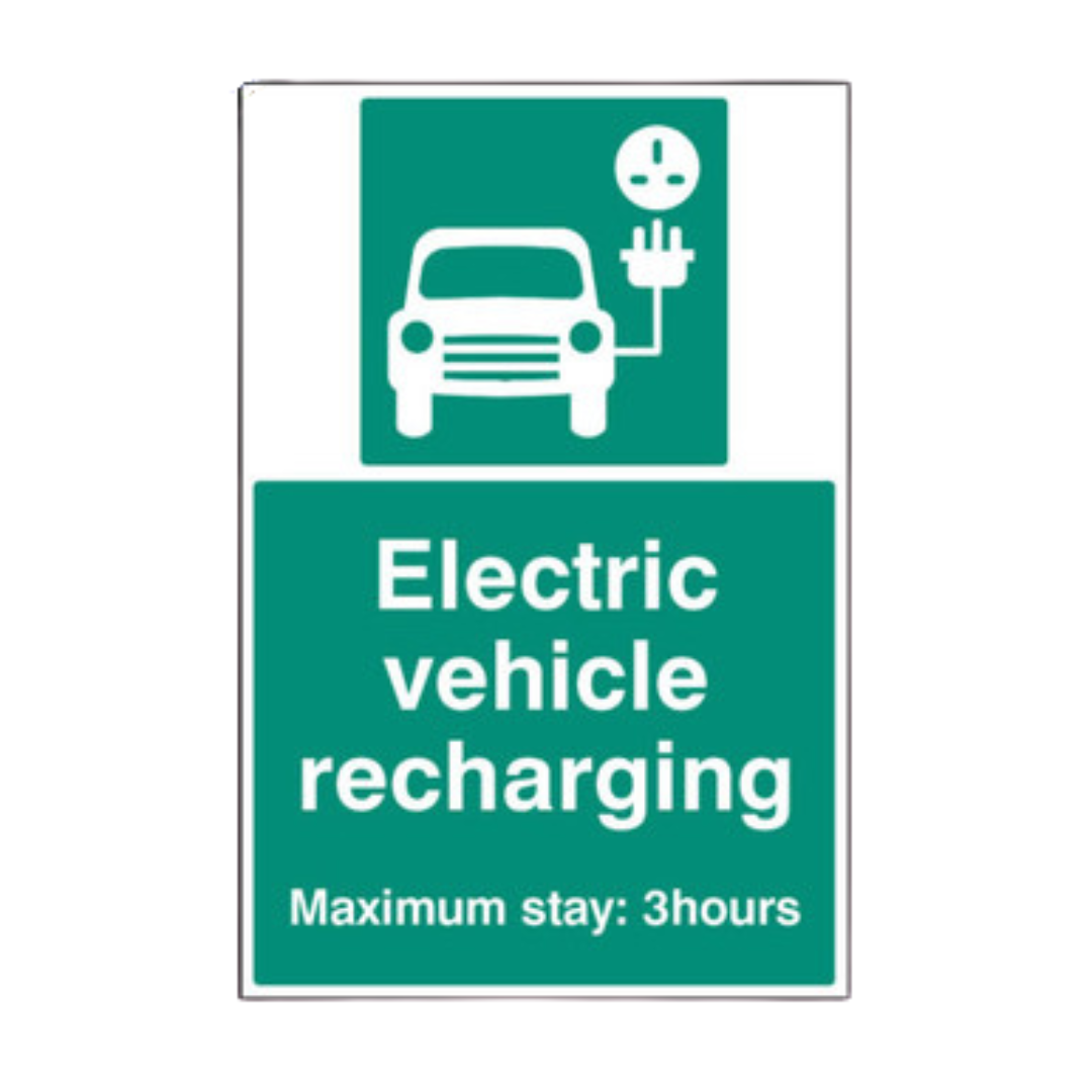 Electric Vehicle Recharging Point - Maximum Stay 3 Hours