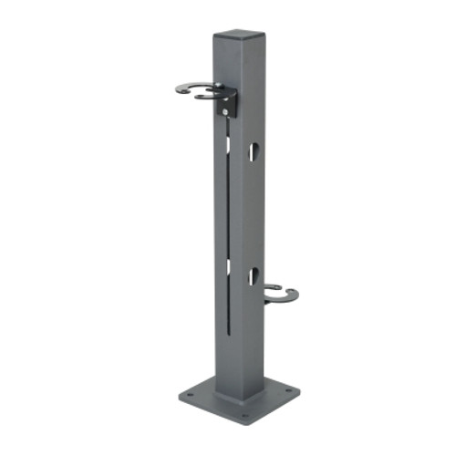 Scooter-Parker Post (Height: 810mm) - Hot Dip Galvanised & DB703 Coated - Surface Fix