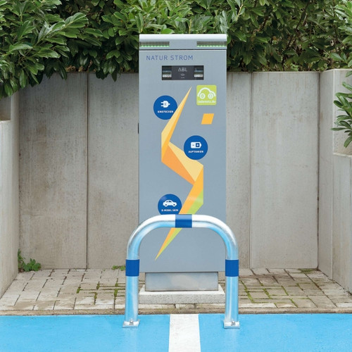 TRAFFIC-LINE EV Charging Point Protection Guard - 60mm Diameter