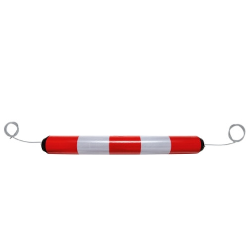 TRAFFIC-LINE Guide Post - Suspended - Red/White Reflective Complete with Fixing Kit