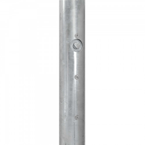 TRAFFIC-LINE Barrier Post Galvanised Finish (Diameter: 76mm)