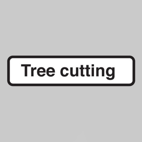 Tree Cutting Fold Up Supplementary Text With Rust Proof Press Studs (750mm Variant)