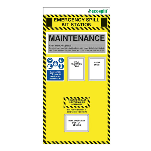 Maintenance Spill Kit Station Board
