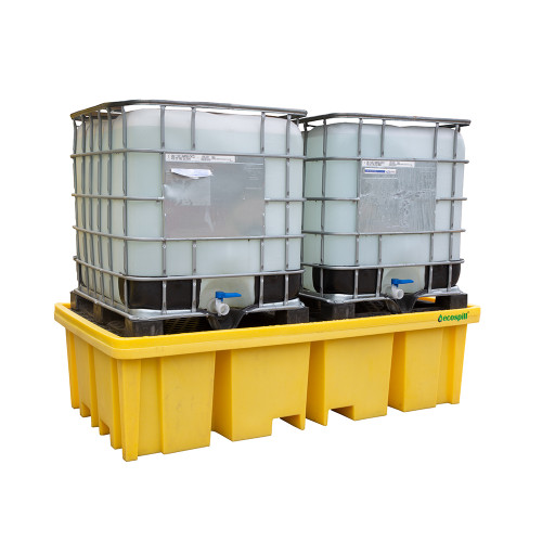 4 Way Entry Double IBC Spill Pallet